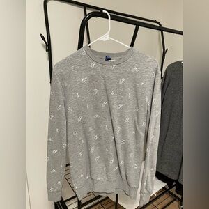Divided pullover